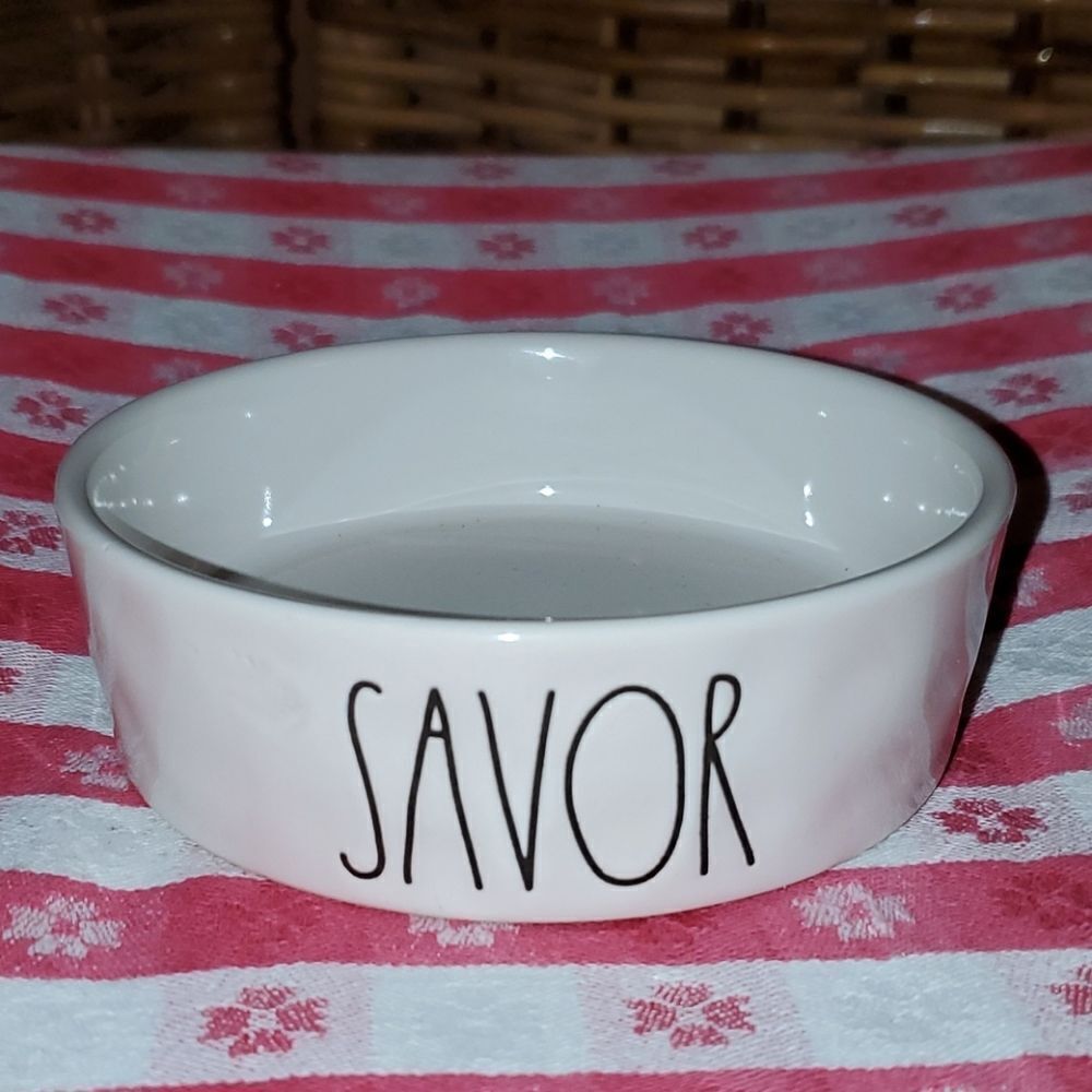 Rae Dunn by Magenta SAVOR Dish NWOT